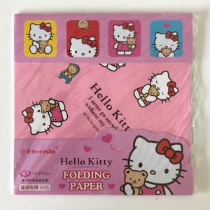Hello Kitty Origami Folding Paper